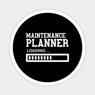 Funny Vintage Maintenance Planner Job Gift Idea Magnet